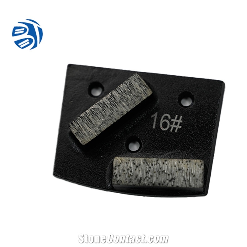 BTS-21 Trapezoid Diamond Polishing Pads For Stone Polishing