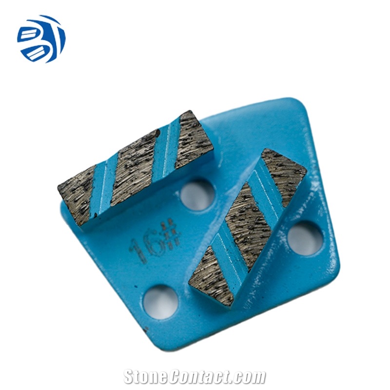 BTS-52 Metal Bond Coat Segment Blade Trapezoid Diamond Tool