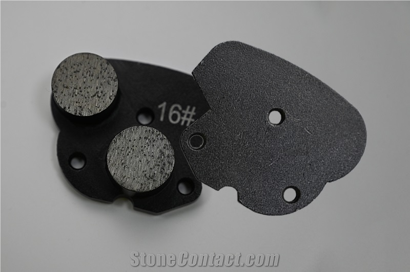 BTS01 Diamond Floor Trapezoid Concrete Grinding Shoes