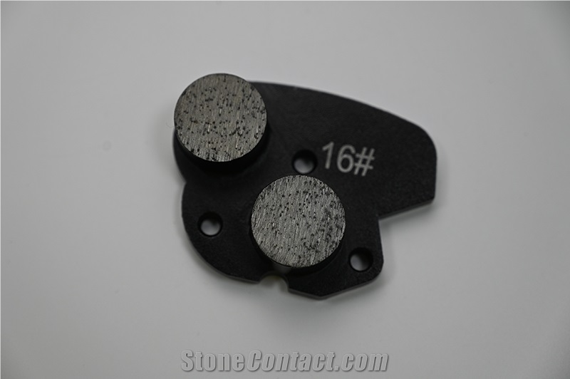 BTS01 Diamond Floor Trapezoid Concrete Grinding Shoes