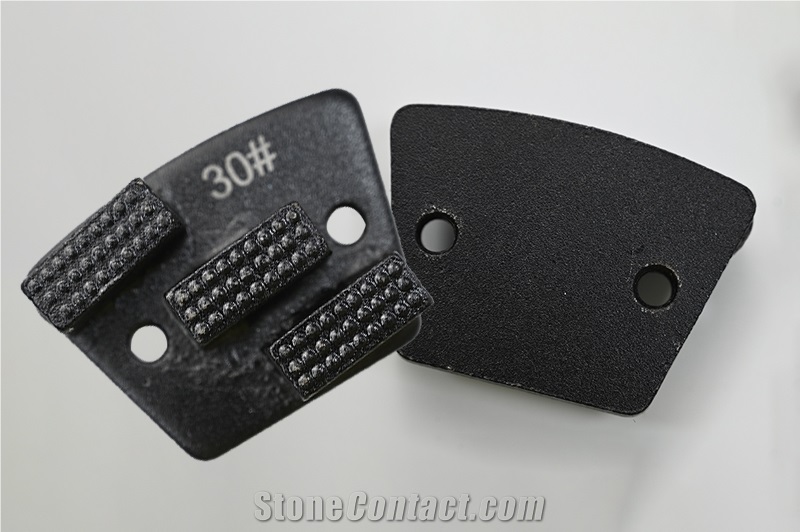 BTS02 Three Bars Metal Bond Grindingfloor Trap Diamond Tool