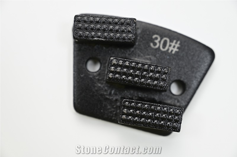 BTS02 Three Bars Metal Bond Grindingfloor Trap Diamond Tool