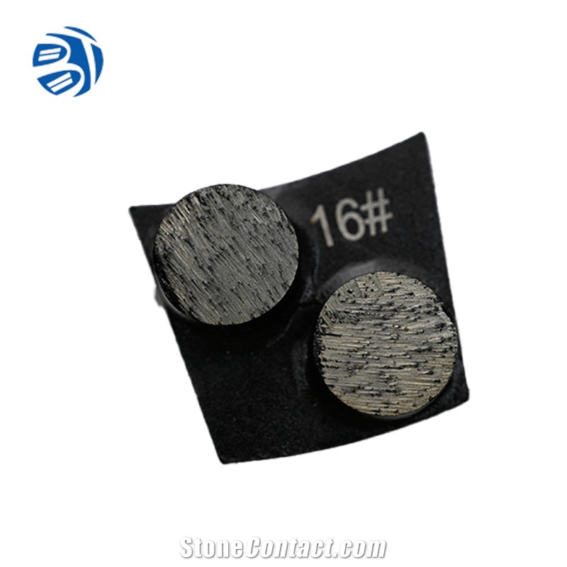 BTS03 Diamond Polishing Shoe Grinding Pad For Concrete Floor