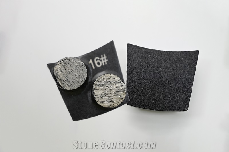 BTS03 Diamond Polishing Shoe Grinding Pad For Concrete Floor