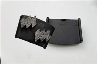 BTS24 Diamond Grinding Block Diamond Shoes For Concrete
