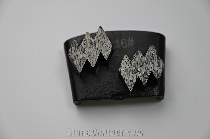 BTS24 Diamond Grinding Block Diamond Shoes For Concrete