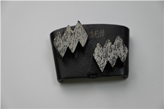 BTS24 Diamond Grinding Block Diamond Shoes For Concrete