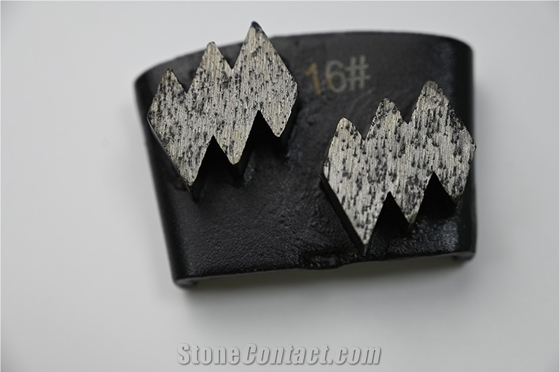 BTS24 Diamond Grinding Block Diamond Shoes For Concrete
