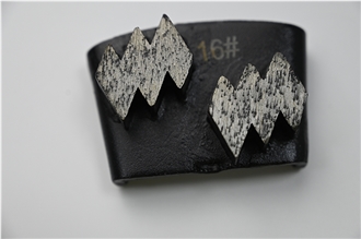 BTS24 Diamond Grinding Block Diamond Shoes For Concrete