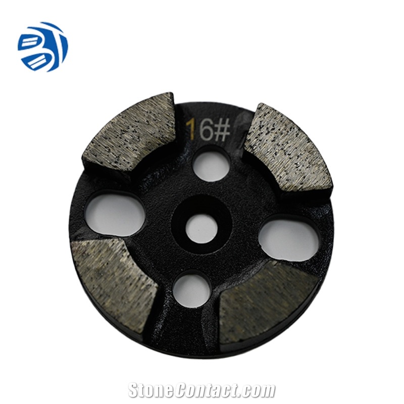 BTS31 Round Diamond Grinding Wheel Abrasive Plate For Floor