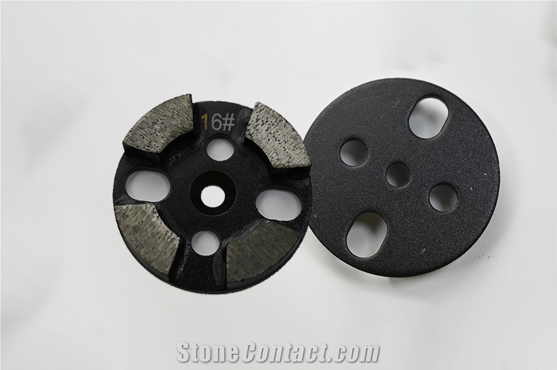 BTS31 Round Diamond Grinding Wheel Abrasive Plate For Floor