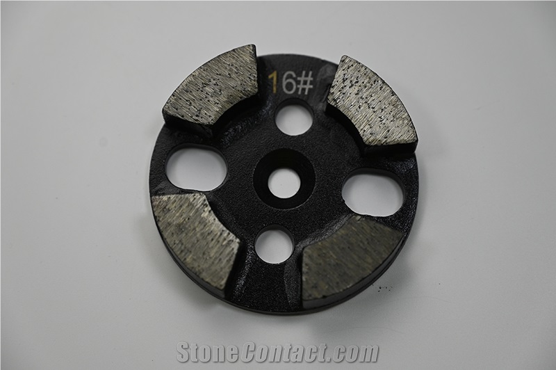 BTS31 Round Diamond Grinding Wheel Abrasive Plate For Floor