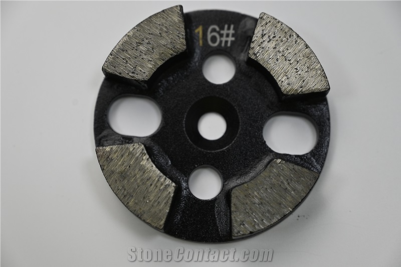 BTS31 Round Diamond Grinding Wheel Abrasive Plate For Floor