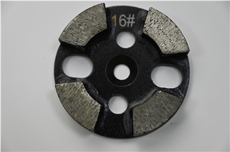 BTS31 Round Diamond Grinding Wheel Abrasive Plate For Floor