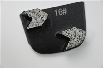 BTS41 Diamond Grinding Plate Abrasive Arrow Diamond Segment