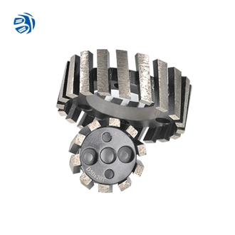 CNC Stubbing Wheel For Stone Slab Calibration