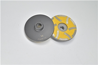 Diamond Abrasive Resin Filled Grinding Cup Wheel Granite