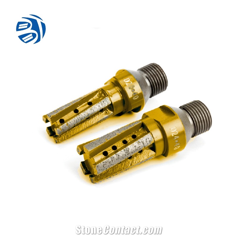 Diamond Cnc Finger Bit For Granite