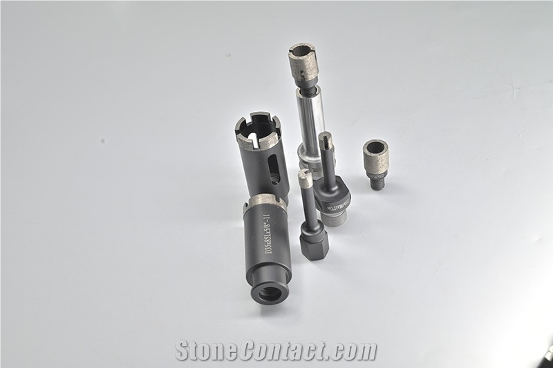 Diamond Cutting Tool Core Drill Bit With Replacement Tip