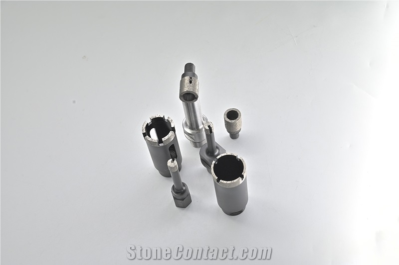 Diamond Cutting Tool Core Drill Bit With Replacement Tip