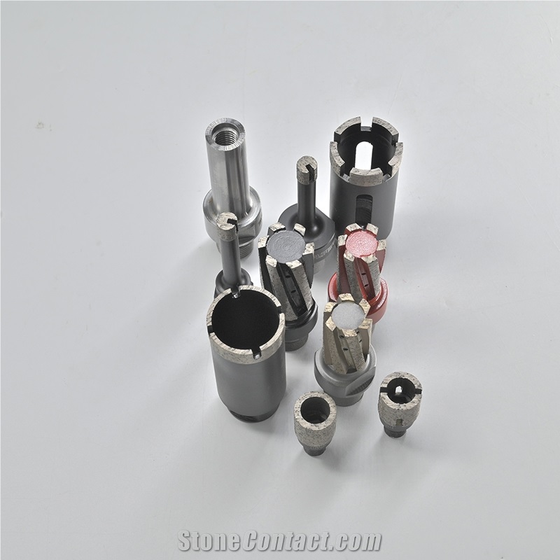 Diamond Cutting Tool Core Drill Bit With Replacement Tip