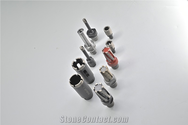 Diamond Cutting Tool Core Drill Bit With Replacement Tip