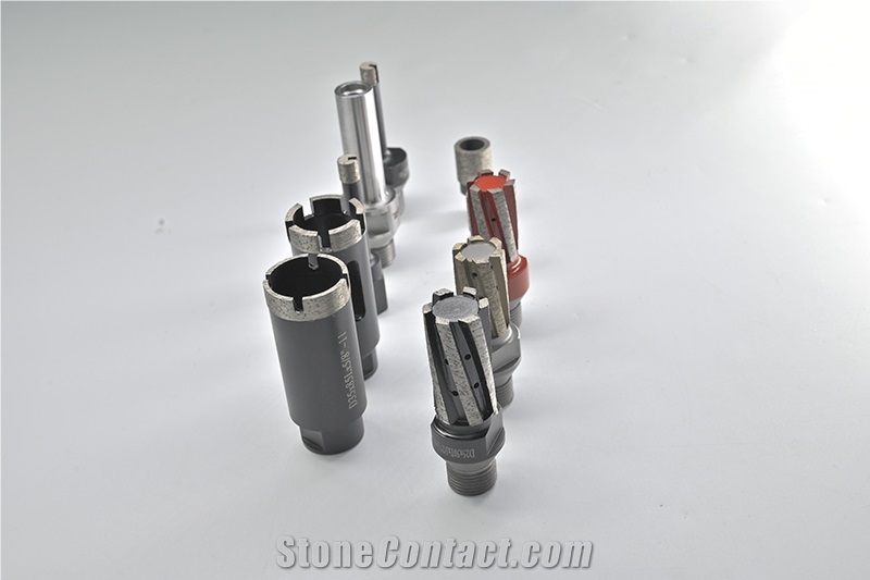 Diamond Cutting Tool Core Drill Bit With Replacement Tip