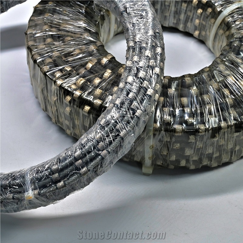 Diamond Wire Saw For Cutting Granite Marble Stone