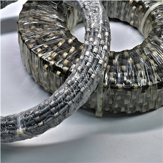 Diamond Wire Saw For Cutting Granite Marble Stone