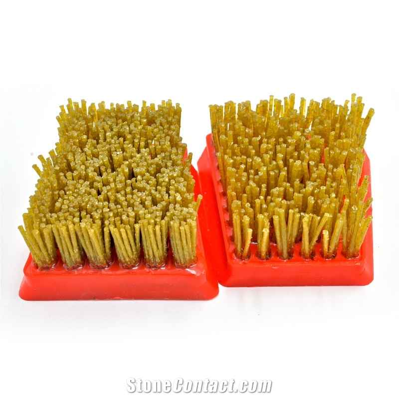 Fickert Diamond Abrasive Brushes For Granite Stone Polishing
