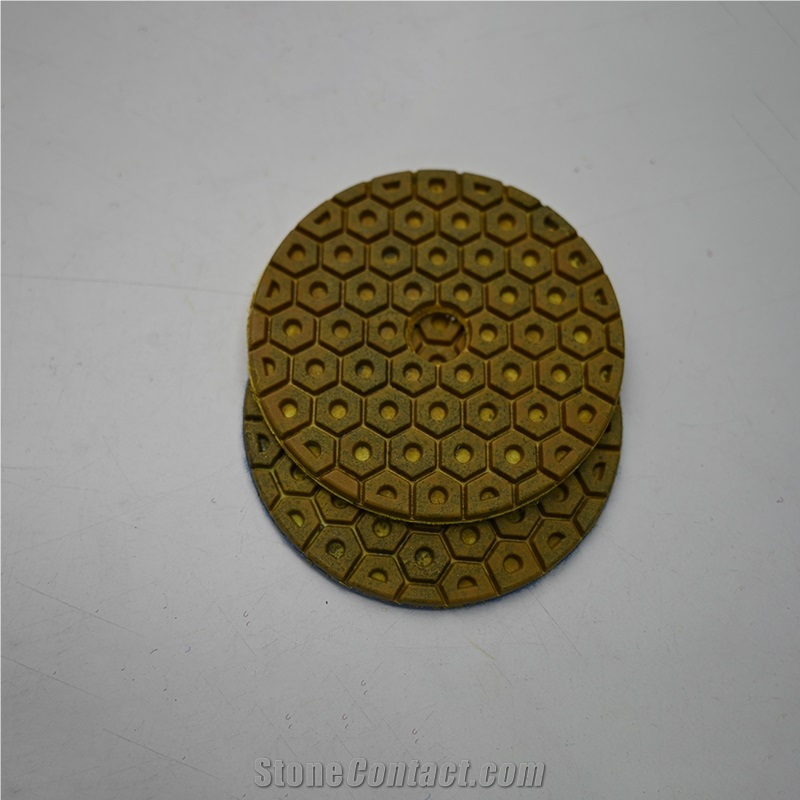 Marble Stone 4Inch 100Mm Flexible Polishing Pad Polish Disc