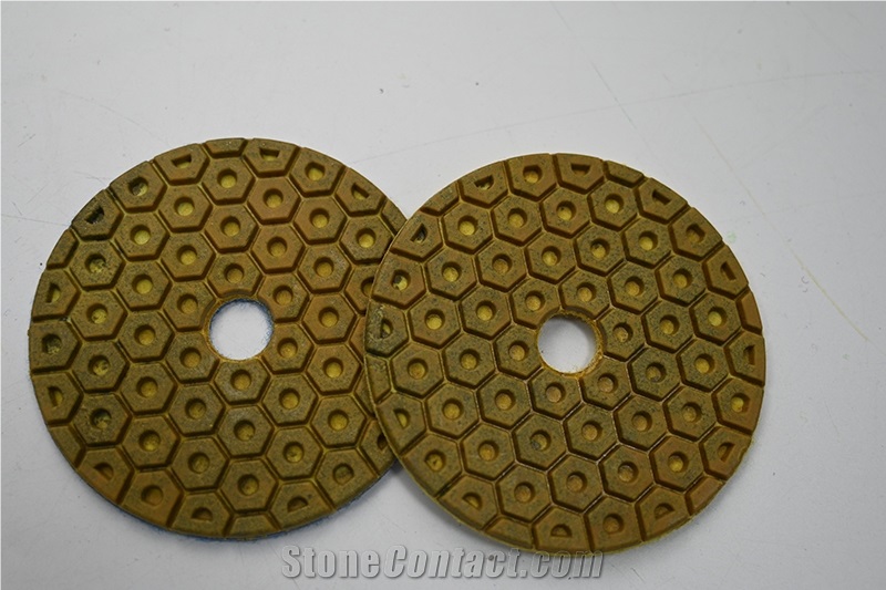 Marble Stone 4Inch 100Mm Flexible Polishing Pad Polish Disc