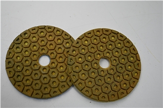 Marble Stone 4Inch 100Mm Flexible Polishing Pad Polish Disc