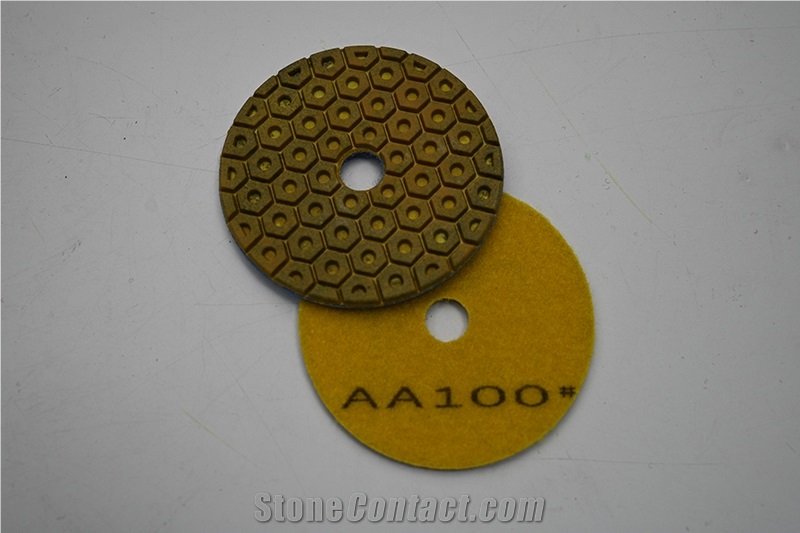 Marble Stone 4Inch 100Mm Flexible Polishing Pad Polish Disc