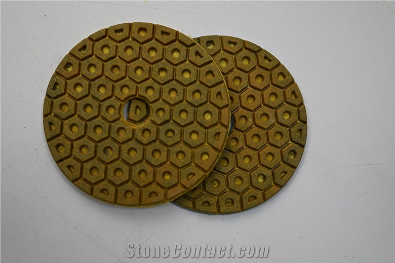 Marble Stone 4Inch 100Mm Flexible Polishing Pad Polish Disc