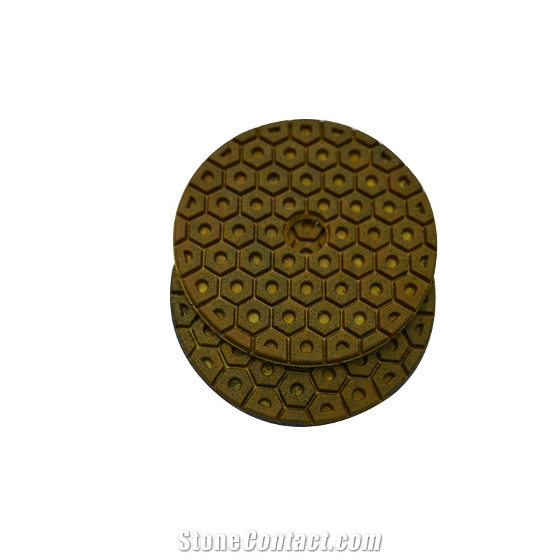 Marble Stone 4Inch 100Mm Flexible Polishing Pad Polish Disc
