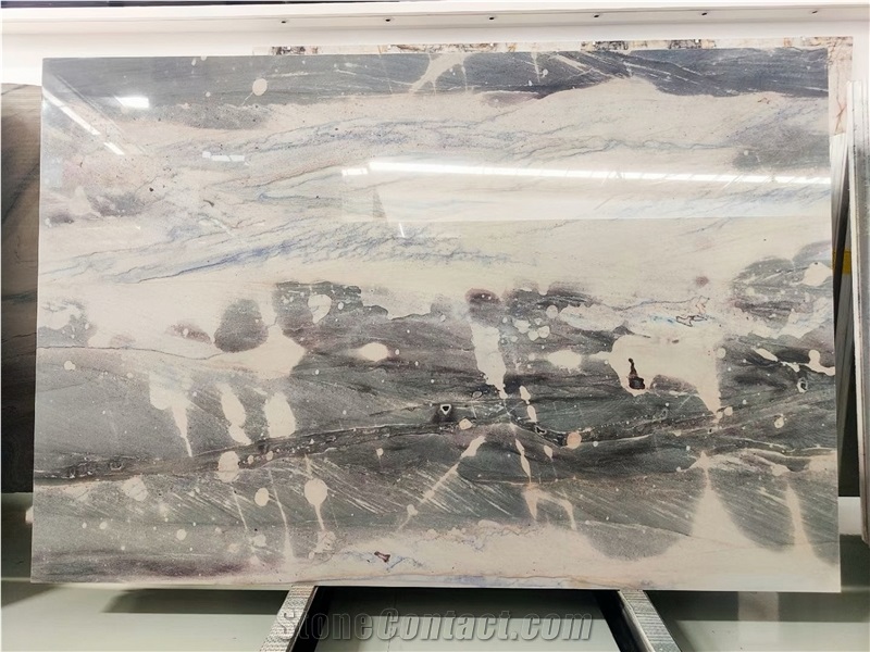 Arquivos Admiral Azul Blue Quartzite Slabs For Kitchen