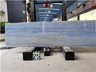 Brazil Blue Azul Tropical Quartzite Slabs Wall Panel