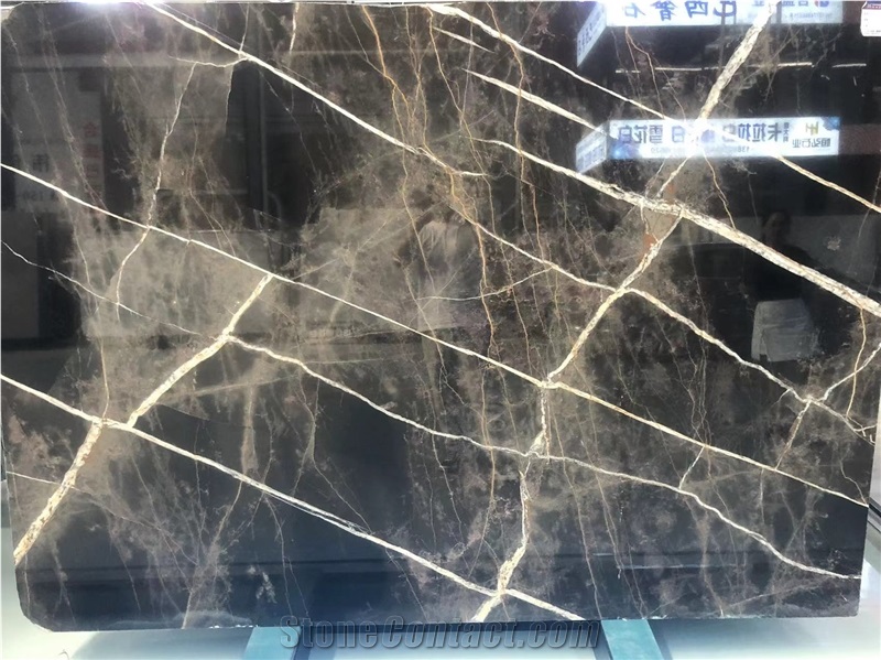 Brown Turkey Bronze Fantasy Marble Slabs For Wall And Floor