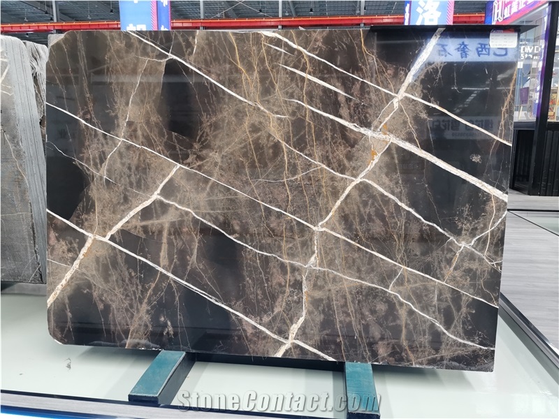 Brown Turkey Bronze Fantasy Marble Slabs For Wall And Floor