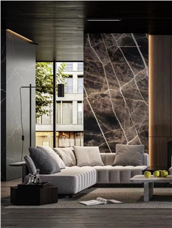 Brown Turkey Bronze Fantasy Marble Slabs For Wall And Floor