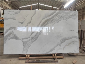 Cheap Star White Marble Slabs With Grey Veins Cheap Star White Marble Slabs With Grey Veins