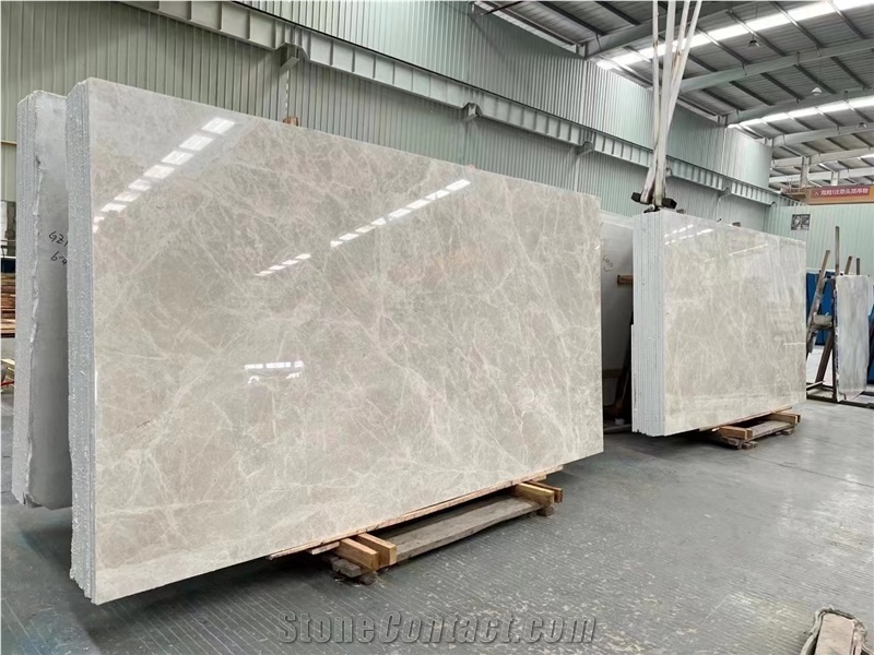 Factory Price Polished Modern Nordic Grey Marble Slabs