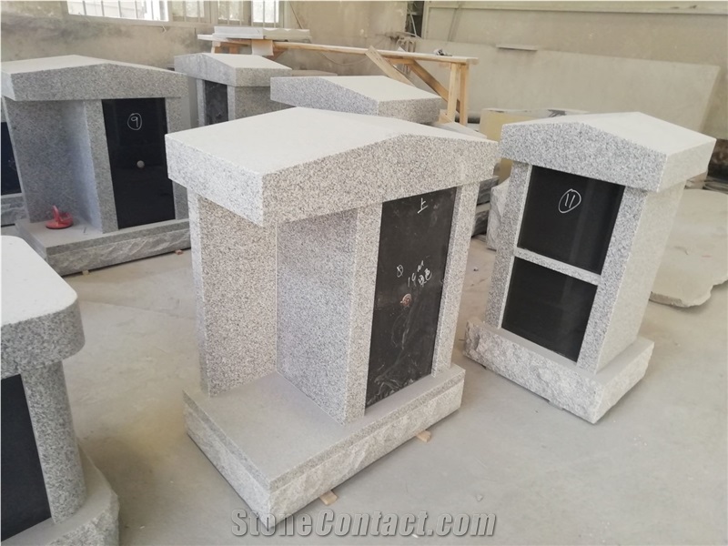 Granite Columbarium Niches For Cemetery Usage