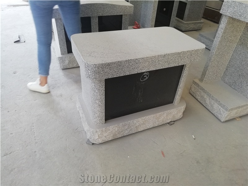 Granite Columbarium Niches For Cemetery Usage