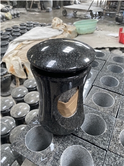 Granite Funeral Accessories Candle Lantern For Headstone