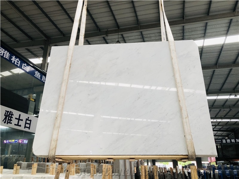 Greece White Ariston Marble Slabs For Wall And Floor