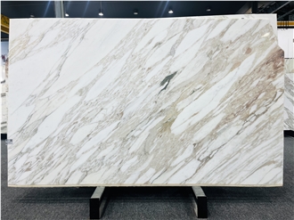 Italian White Calacatta Oro Extra Vagli Marble Slabs