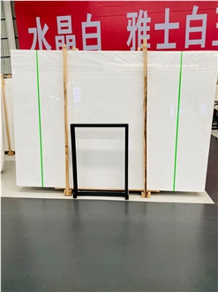 Polished Greece Pure White Thassos Snow Marble Slabs