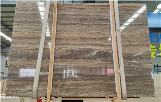 Polished Persian Silver Travertine Slabs With Good Price
